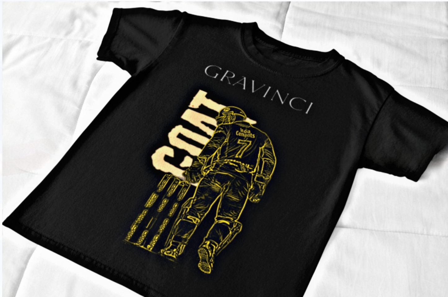 THE GOAT TEE | Captain Cool Edition